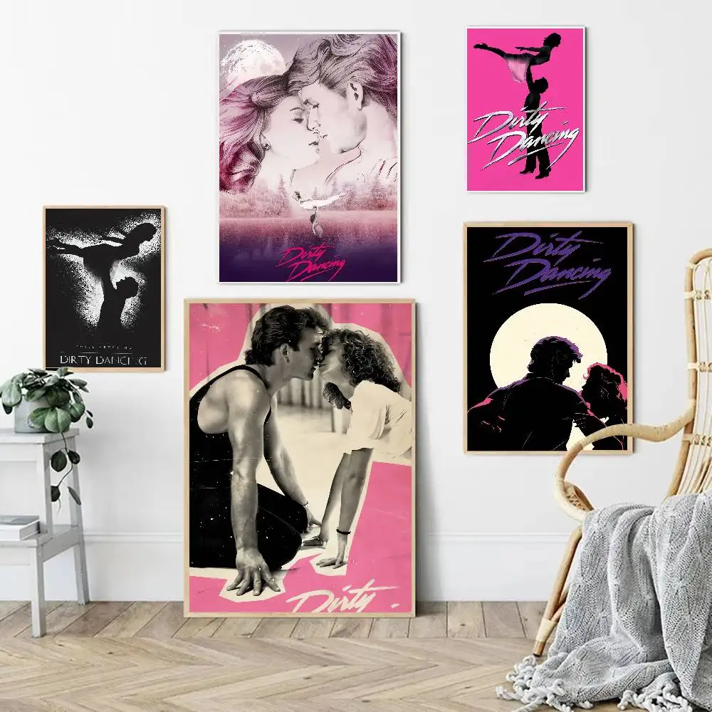 Movie Dirty Dancing Aesthetic Poster Room Home Decoration Paintings Hanging Classic Birthday Gifts