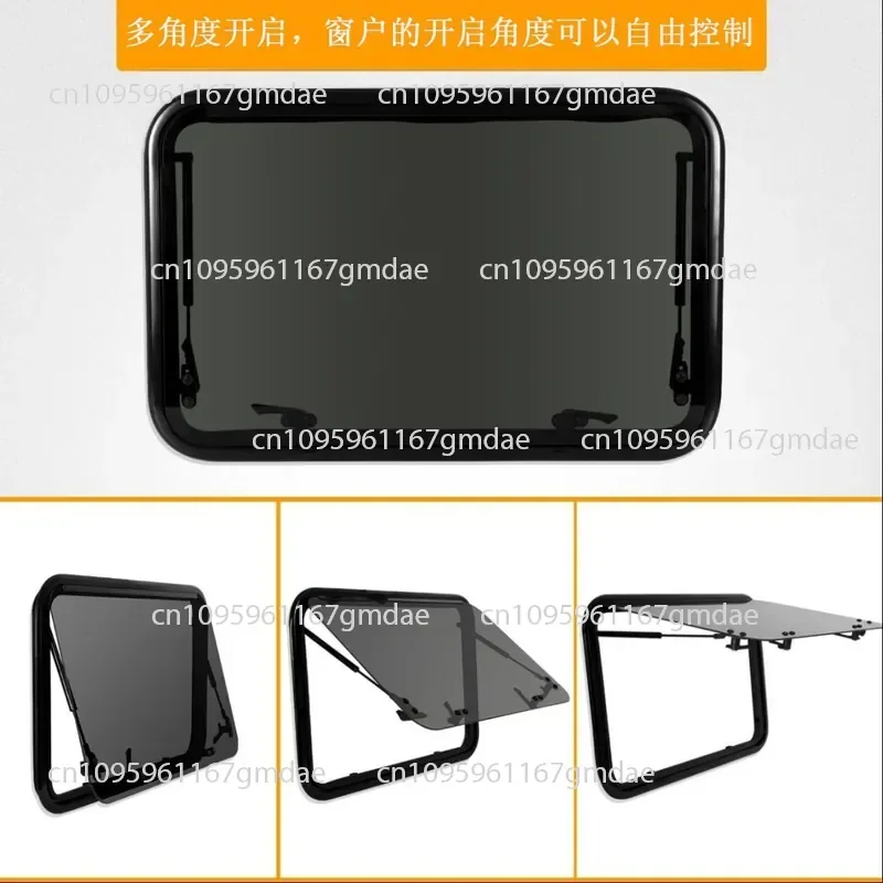 [Rounded corner push window] Rounded corner tempered glass push window,  parking with pleated gauze