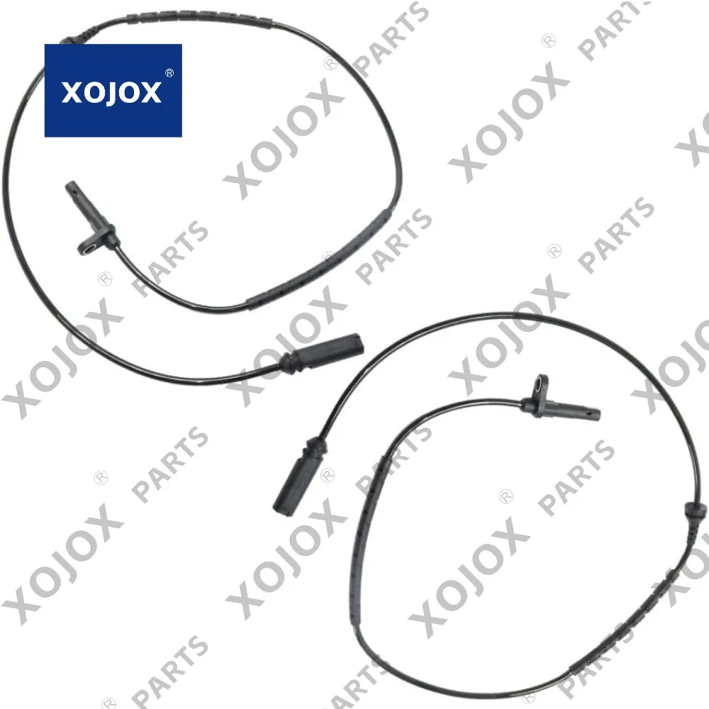

XOJOX KarParts360 For BMW X6 2008 2009 2010 ABS Speed Sensors Driver And Passenger Side Pair Rear Female Connector Male