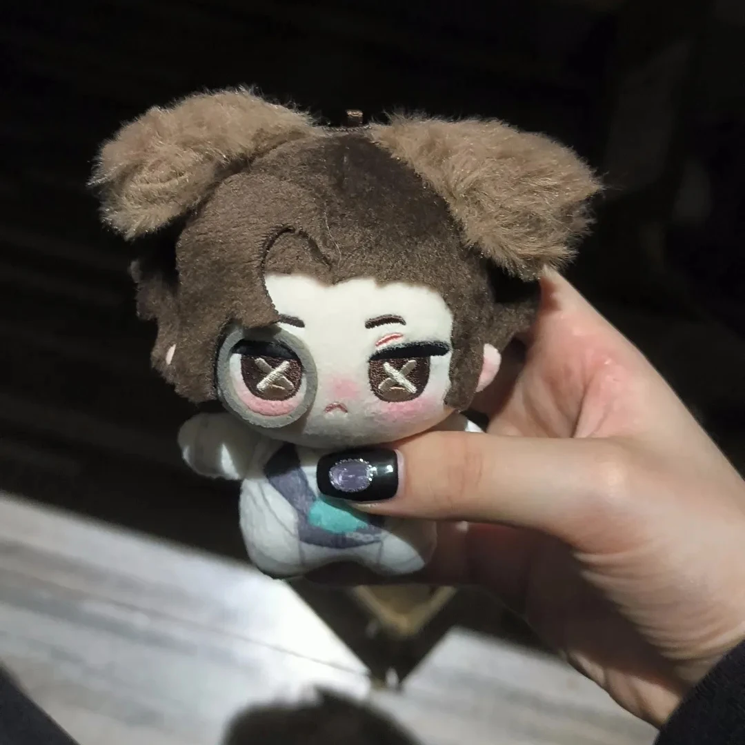 

10CM Toy Identity V Seer Eli Clark Anime Cosplay Cute Animal Ear Plush Doll Body Figures Dolls Bag Charm Pendant Plushie Gift