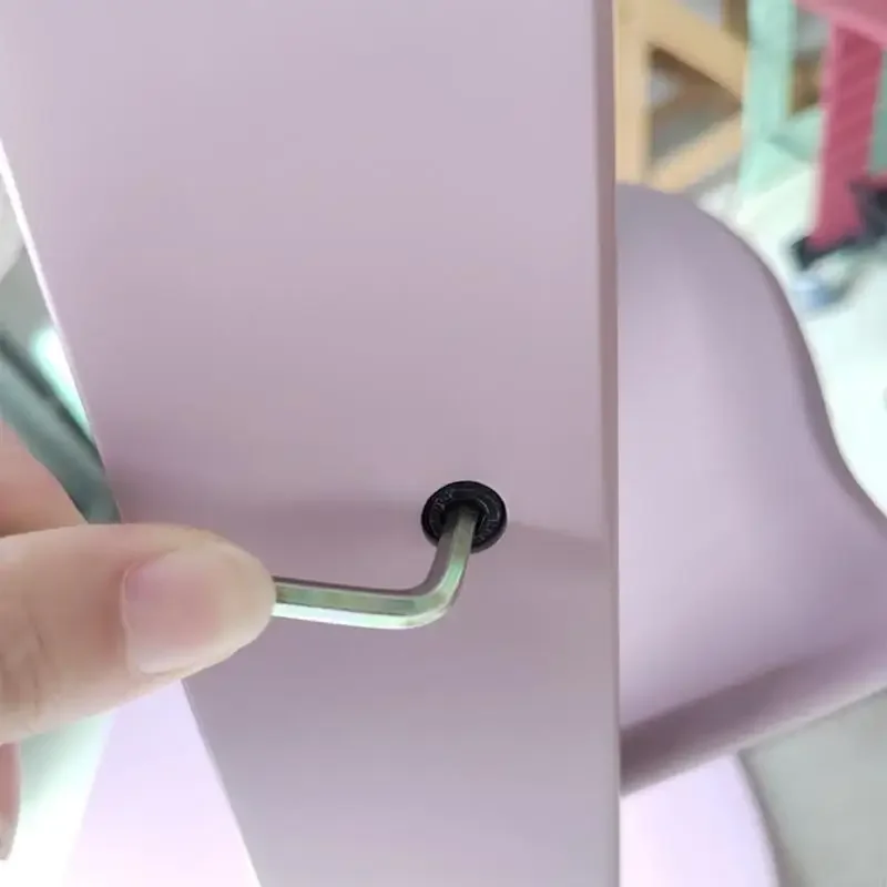 حزمة برغي موثوقة مقاومة للصدأ لتجميع كرسي مقعد وقت تناول الطعام للرضع ومسامير تركيب الدعم الهيكلي 15UB #4