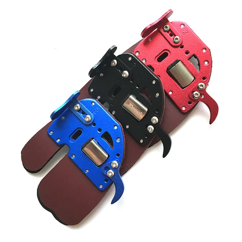 

Archery Finger Tab Guard Finger Saver Protect Guard Cow Leather Glove Hunting Shooting Practice Accessories