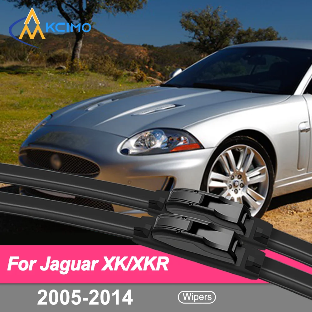 

Car Wiper Blades For Jaguar XK/XKR 2005-2014 Front Windshield Wiper Blades 2PCS Window Cleaning Car Accessories
