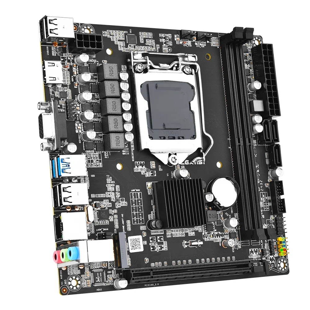 لوحة أم H310M mini-ITX لسطح المكتب Intel H310 LGA1151 DDR4 لمعالج Intel 6/7/8/9th/7th/8th/9th