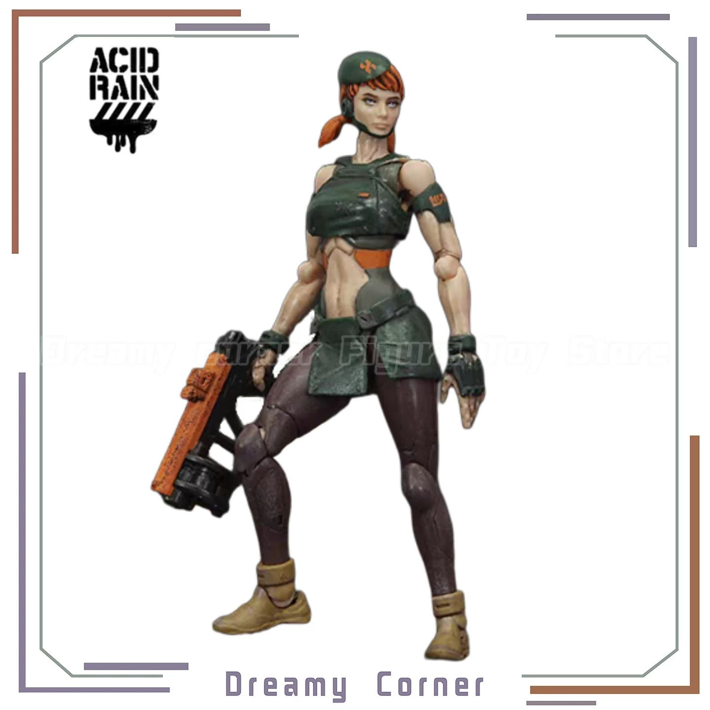 

【In Stock】Original Acid Rain War FAV-H23 NUX 1:18 SCALE FULL ACTION FIGURES