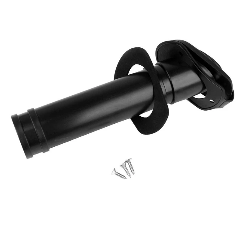 Durable Nylon Flush Mount Kayak Boat Fishing Rod Holder With Cap Gasket For Rafting Flatable Boat Accessories