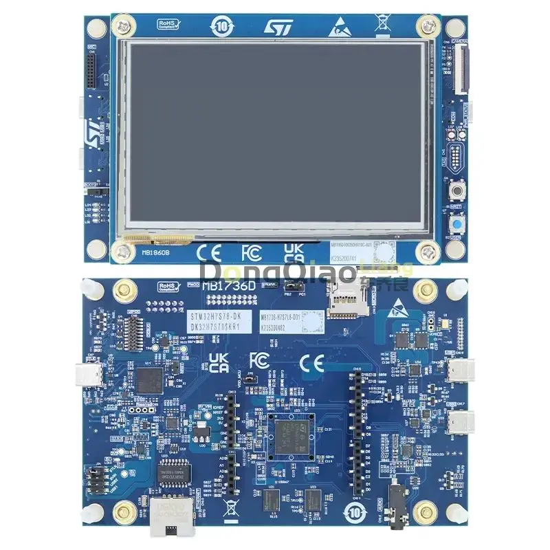 The original stock STM32H7S78-DK development board uses the STM32H7S7L8 MCU exploration suite