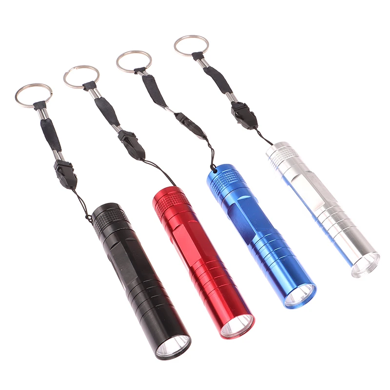 Waterproof Mini LED Flashlight Torch Pocket Light Portable Lantern 5A Battery (not Include) Powerful Led For Hunting Camping