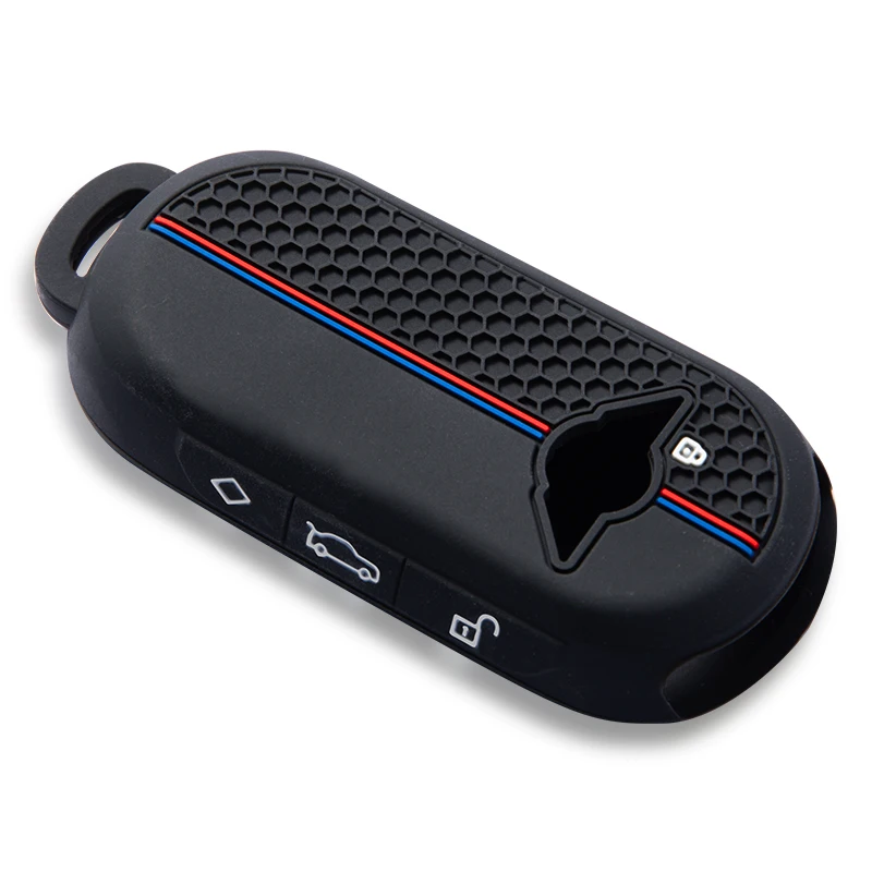 Silicone Car Fob Key Case Cover Protector For Bmw Mini Countryman Cooper One J01 J05 U25 F65 F66 2023 2024 Remote Accessories