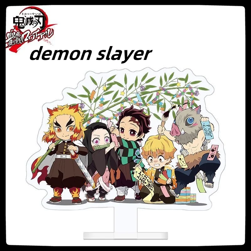 

Japanese demon slayer Tanjiro Butterfly Ninja acrylic stand table decoration anime character peripheral children's birthday gift