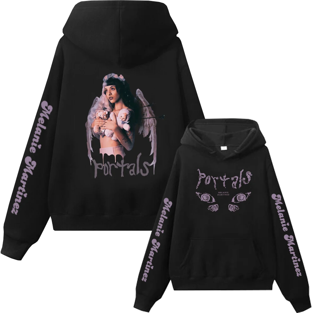 New Melanie Martinez Portals Men's Hoodie Men's and Women's Fashion Simple Long sleeved Pullover Street Trend Large Sweatshirt