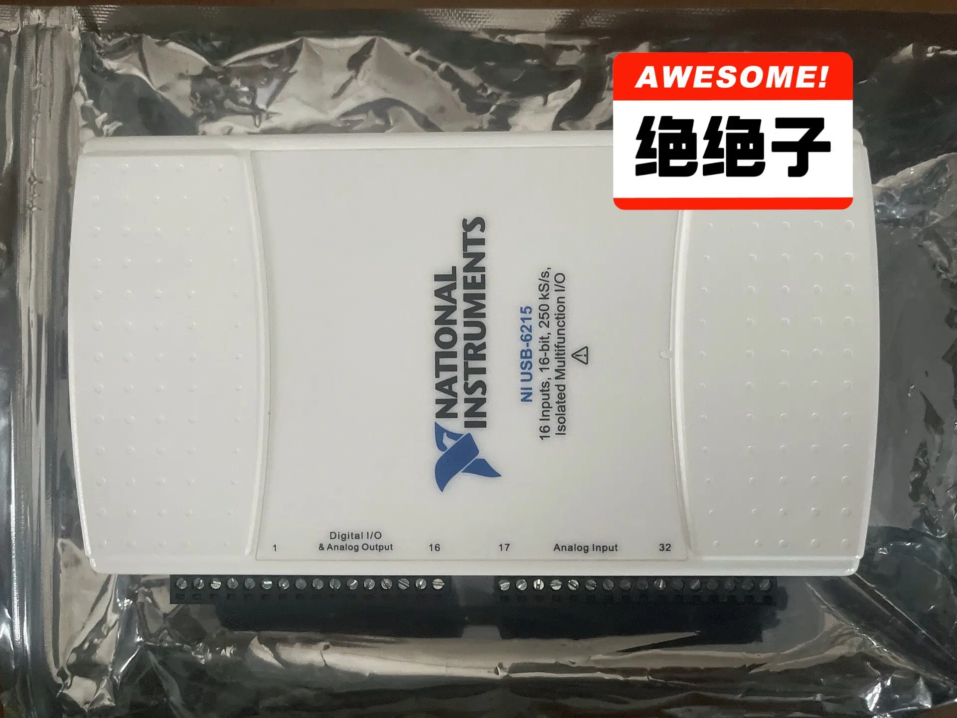 NI USB-6215 Data Collection Card, Original And Genuine, First-hand Supply!
