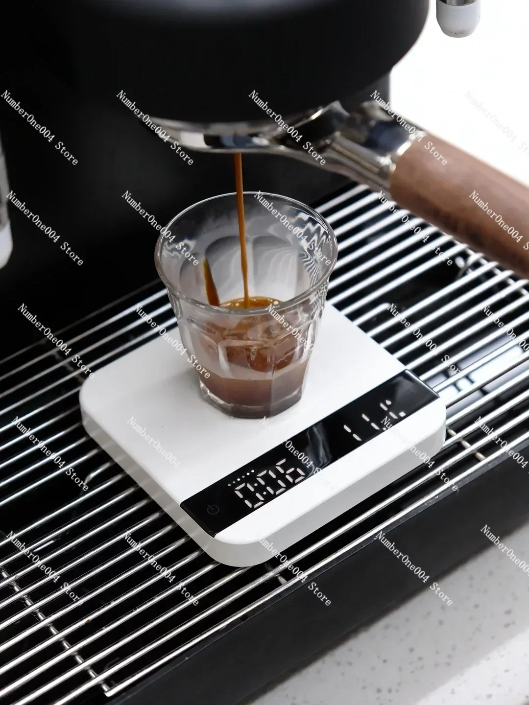 MISchief-báscula electrónica de espresso Lunar prank, Escala de café con temporizador automático inteligente, lavado A mano