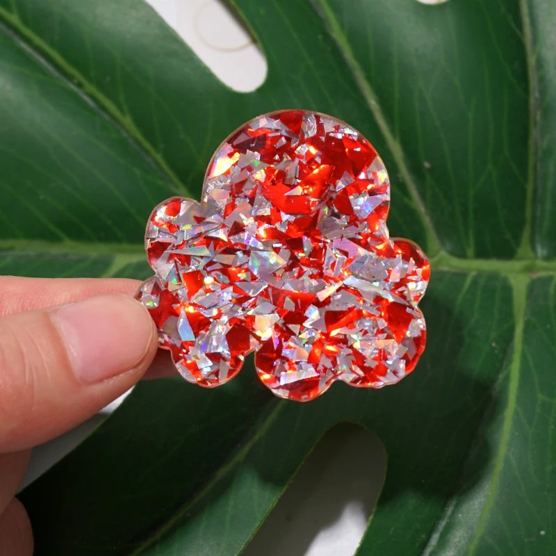 Custom Glitter Acrylic Charms 6