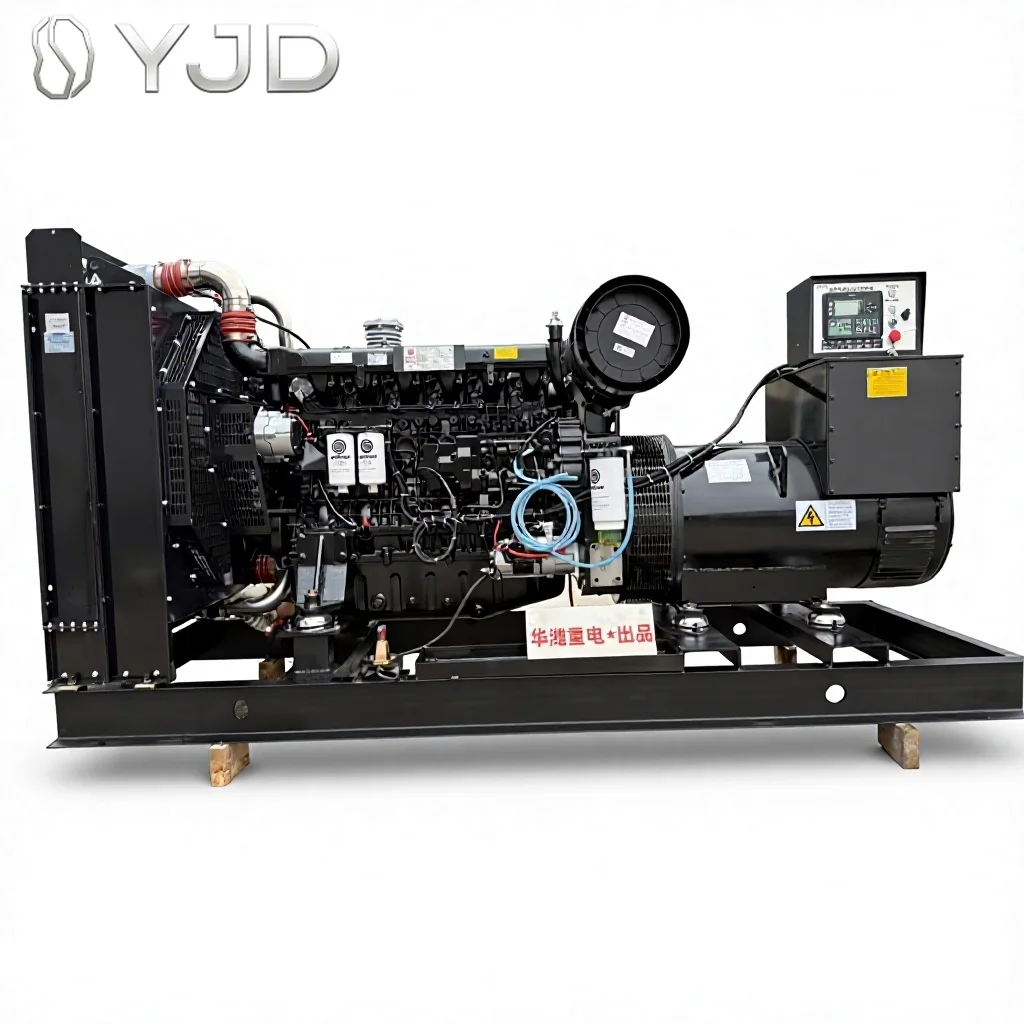Weic-hai WP13D405E200 405KW 506KVA Brushless Alternator Soundproof Canopy Open Frame Diesel Generator Auto Start 1500/1800RPM
