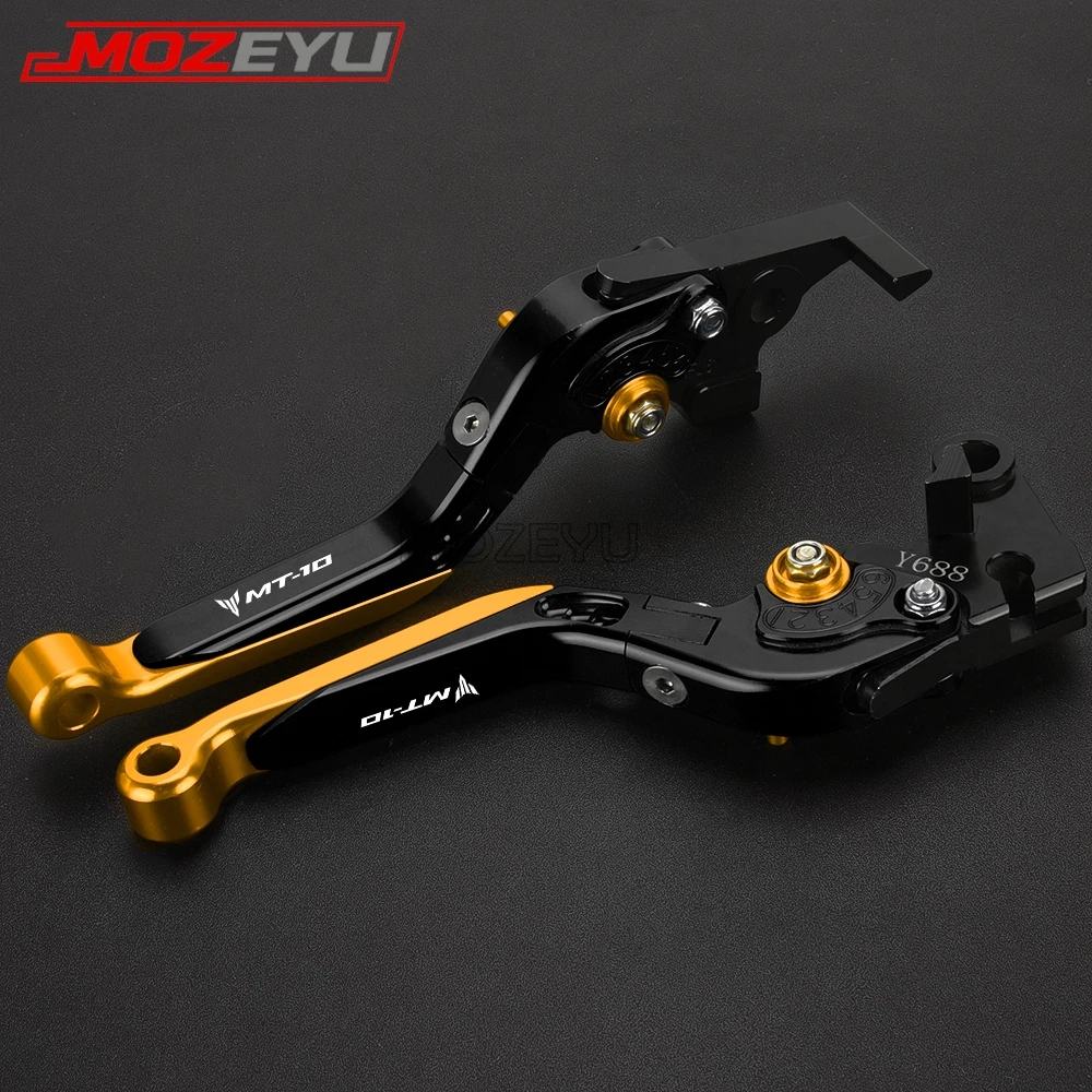 

Motorcycle Adjustable Brake Clutch Lever Handle For YAMAHA MT10 MT 10 2016 2017 2018 2019 2020 2021 2023 2022 2024 2023 MT10 SP