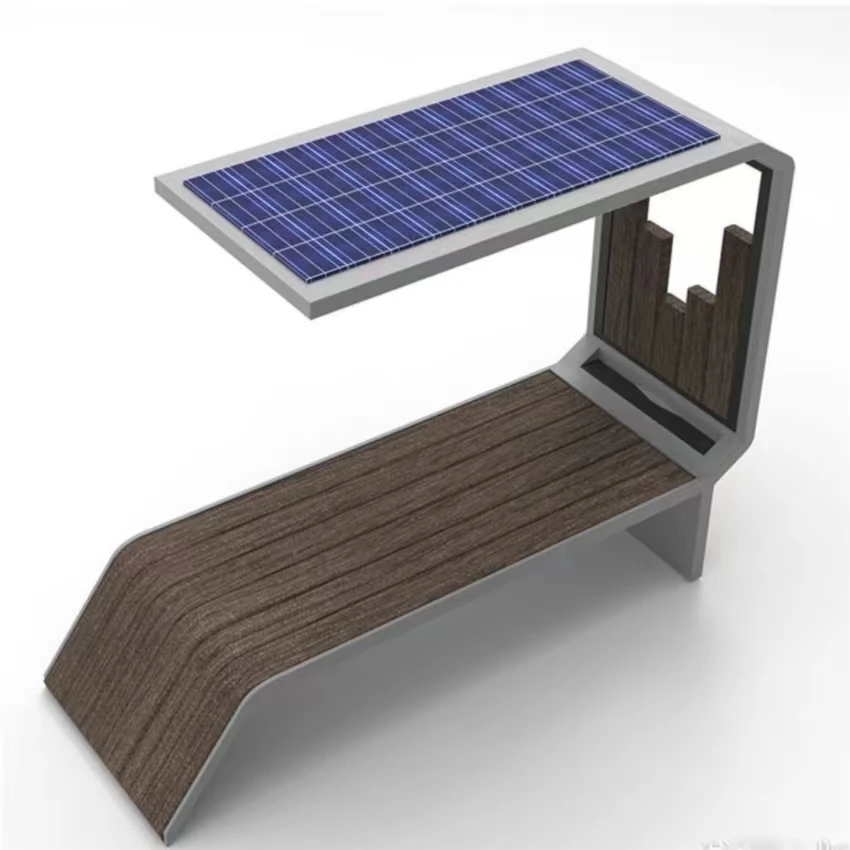 

Cast Aluminum Park Bench for Courtyard Galvanized Steel Outdoor Park Bench Outdoor Led Bench