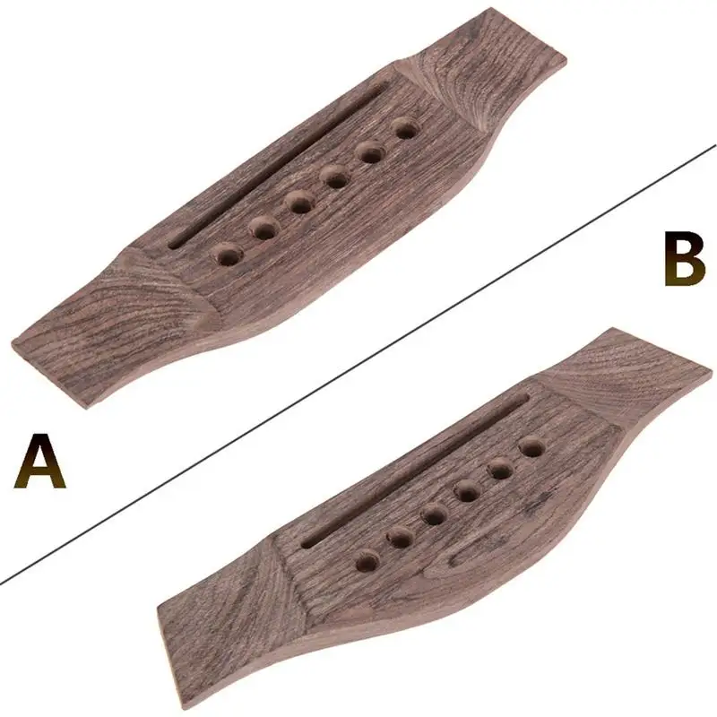 Acoustic Guitar Bridge Pins Saddle Nut Sets Rosewood Upper Lower String Pillows Set For Guitar Accesories saddle and nut