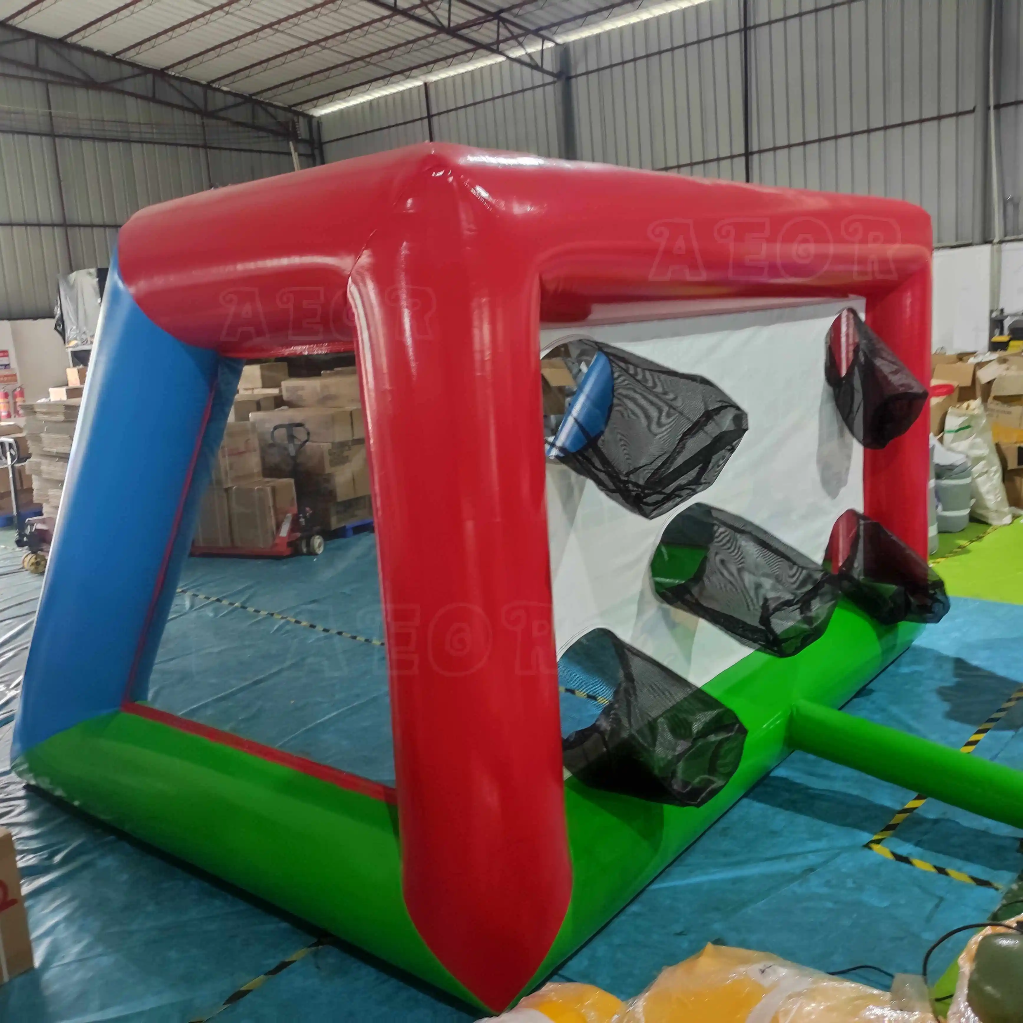 ألعاب هدف كرة القدم التفاعلية الرخيصة القابلة للنفخ للأحداث #4