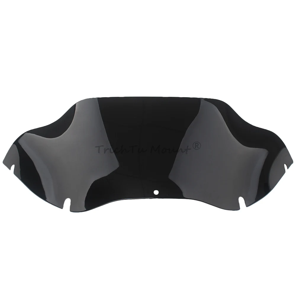 زجاج أمامي منحرف للرياح للدراجات النارية مقاس 9.5 بوصة لدراجة Harley Touring Road Glide مخصص CVO Ultra FLTR FLTRU 1998-2013