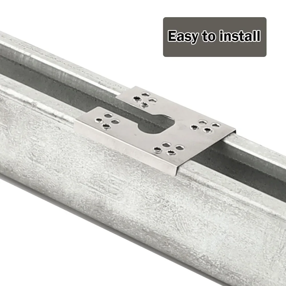Stainless Steel Photovoltaic Conductive Sheet Puncture Gasket Lightning Protection Grounding Sheet 100 Pieces