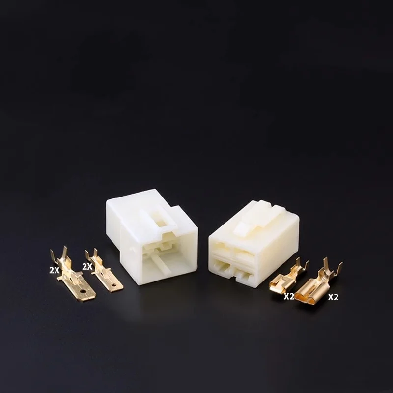 

Wire Connector Female Cable Connector Male Terminal 4-pin Connector Plugs Sockets Seal DJ7041-6.3 7.8-21 DJ7041-6.3 7.8-11