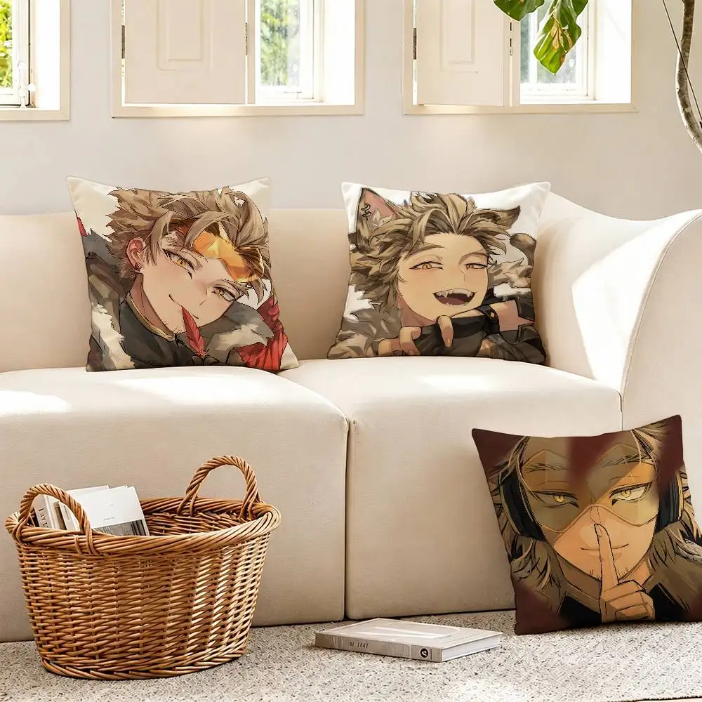 BNHA Hawks M-MHA Multi-Size Printed Pillow Covers Home Decoration