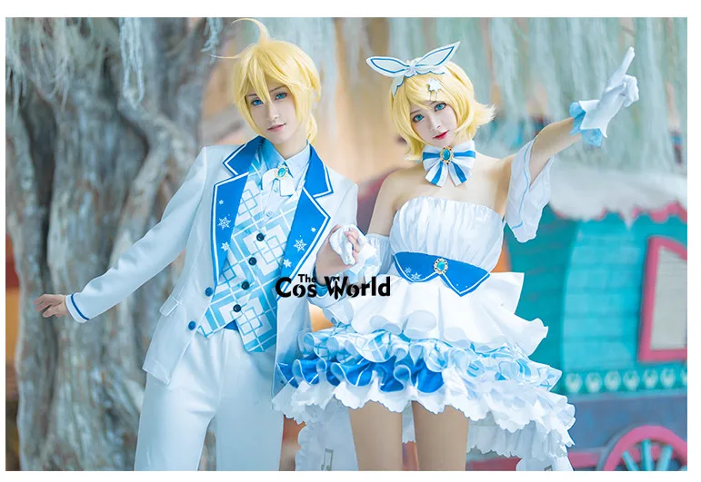 2019 Miku 10th Anniversary Snow Rin Len Outfits Anime Customize Cosplay Costumes