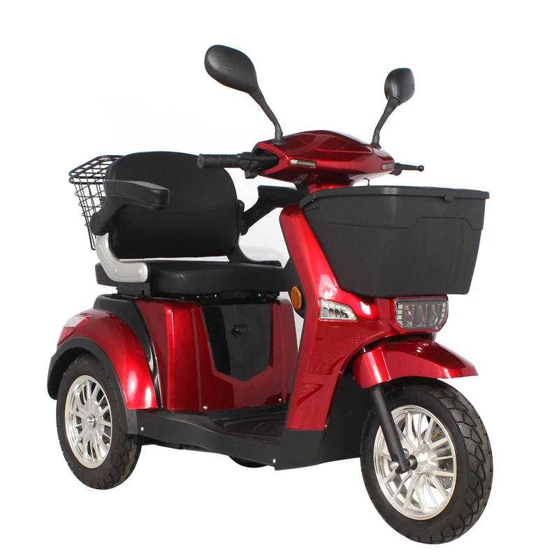 CE Certified 500w 48v Scooter Electric Adult Mobility Disabled Disabled Electric Mobility Scooter With Big Basket