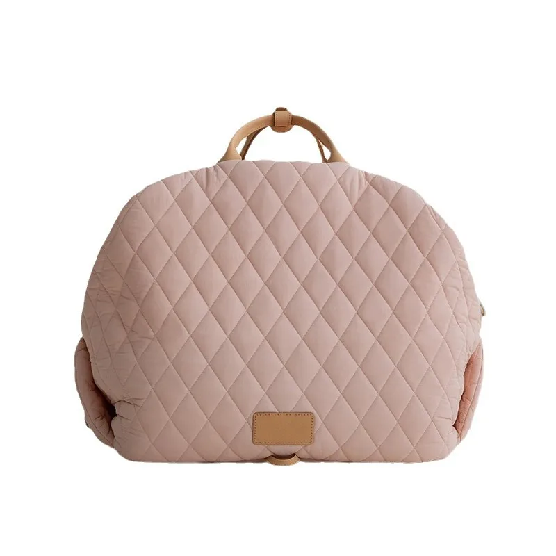 Portable cat bag foldable portable pet messenger bag