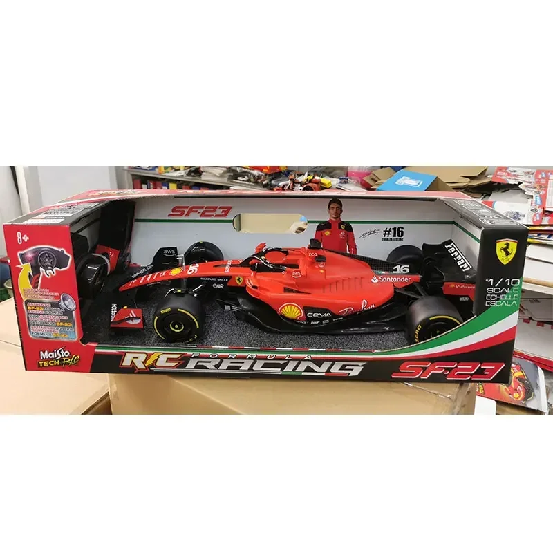 1:10 Maisto Ferrari SF23 F1 2023 #16 #55 Red Bull RB19 #1 #11 RC Car Racing Model Car Alloy Diecast Collection Kids Gift