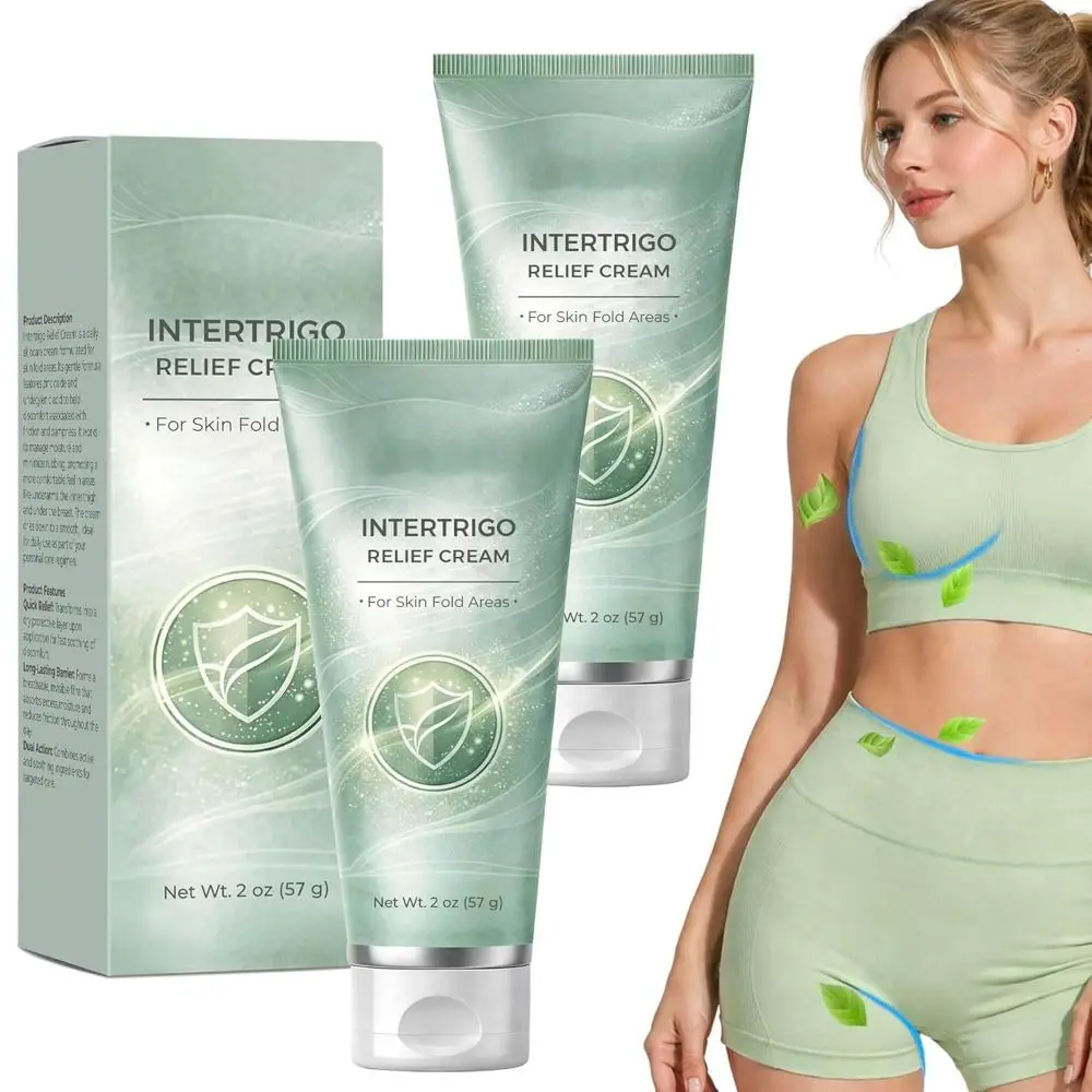 For Eliminate Discomfort Intertrigo Relief Cream Reduces Friction Quick-drying Body Cream Keeps Creases Dry All Day Body Care