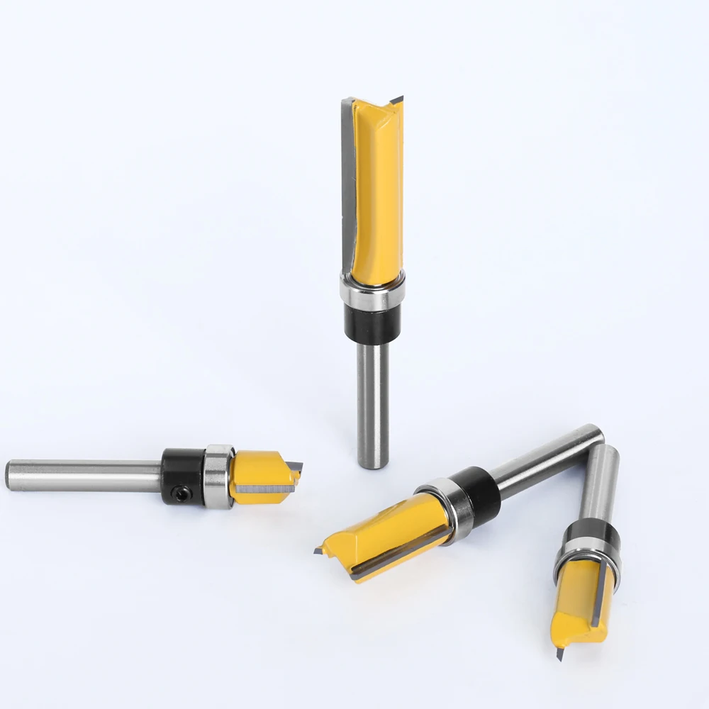Imagem -04 - Lavie-flush Trim Straight Bit com Bering Dobradiça Mortising Router Cortador de Madeira Padrão Mc09061 mm 1pc