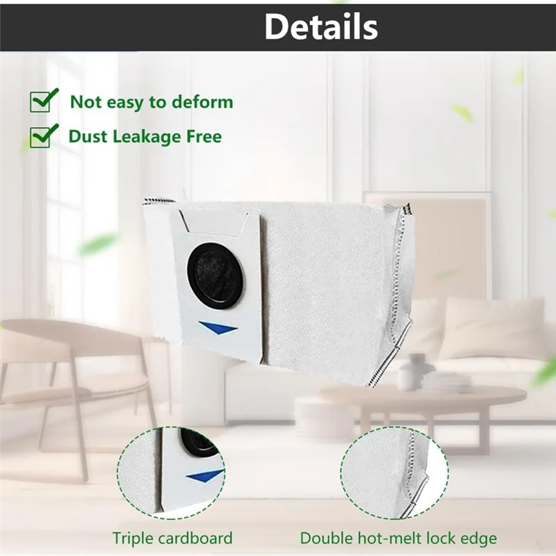 AT28-para Ecovacs Deebot T20 Omni Robot accesorios de aspiradora Cepillo Lateral principal filtro Hepa paño de mopa bolsas de polvo