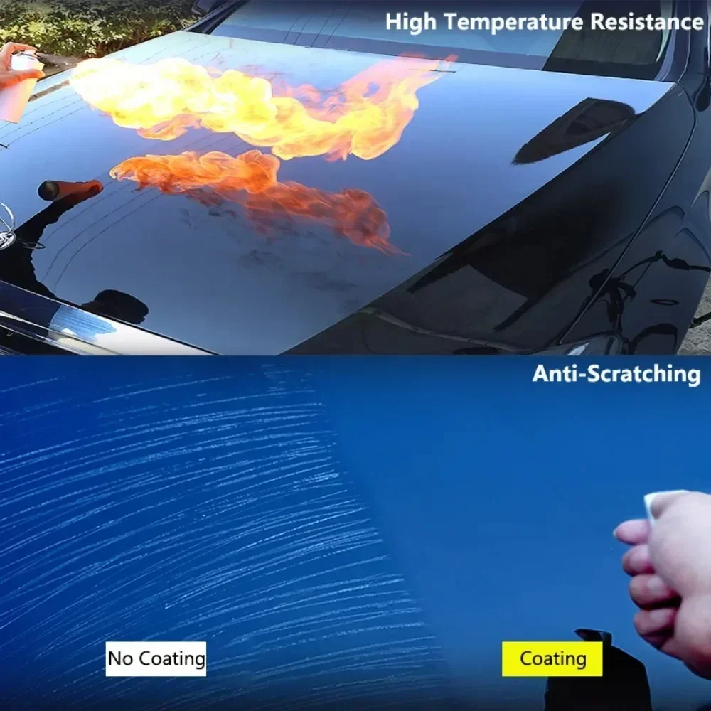 Ultra High Gloss & Shine - Graphene Ceramic Quick Coating for Long-Lasting Paint Protection