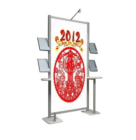 

Aluminum poster display stand and A4 booklet holder Hot sales