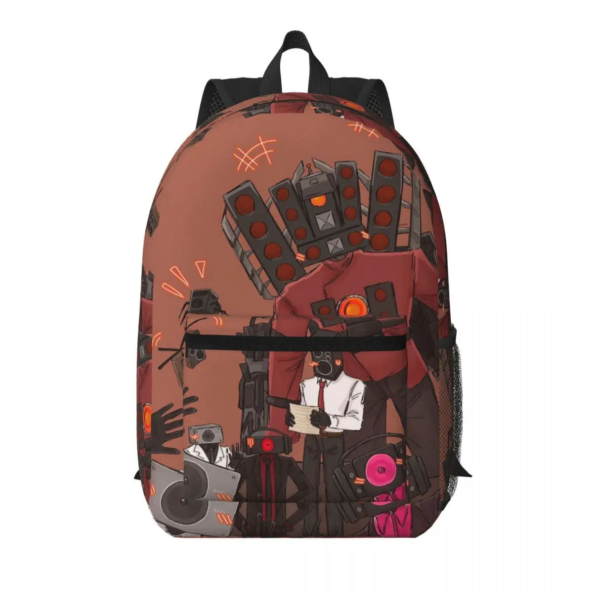 

Skibidi Toilet Anime Student Backpack School Bag Hiking Travel Daypack for Boys Girls Bookbag Shoulder Bags