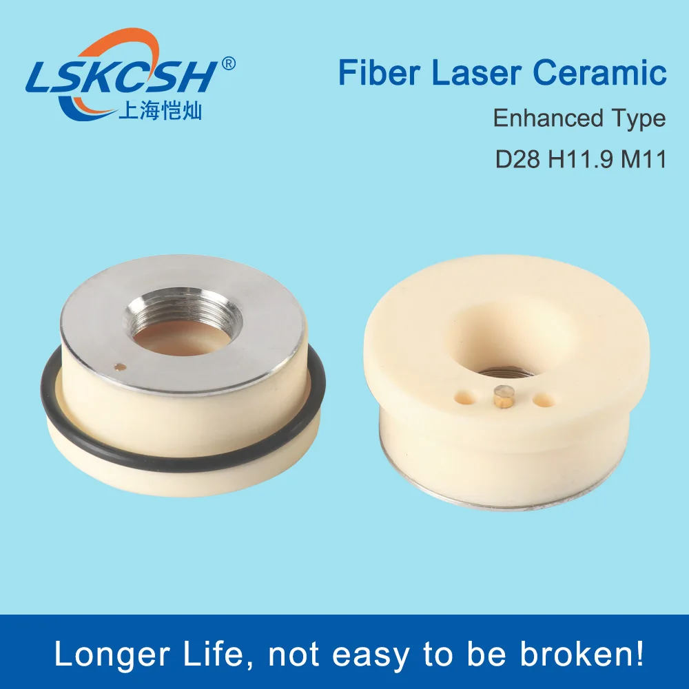 

Laser Ceramic laser nozzle holder KT B2ins CON ceramic part 28/24.5mm Enhanced Type Long Life Ref P0571-1051-00001