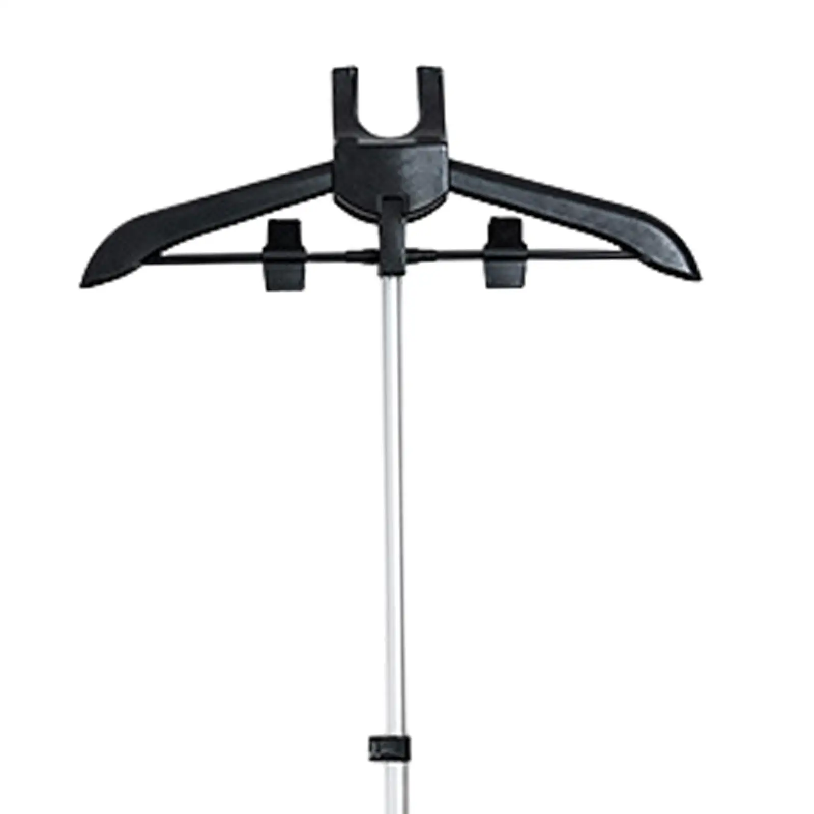 Handheld Garment Steamer Rack Foldable Metal Ironing Machine Bracket Stand Adjustable Telescopic Vertical Coat Hanger Clothes