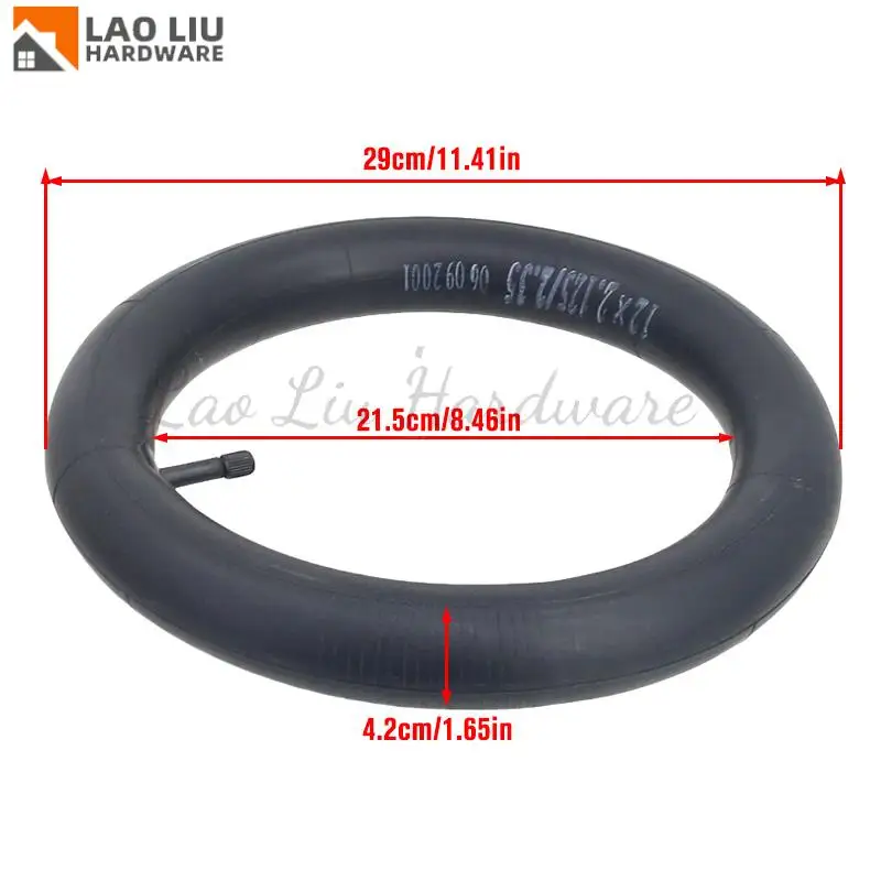 Pneus intérieurs et extérieurs de 12 pouces, 12x2.125, pour vélo, scooter, poussette de bébé, pneus intérieurs et extérieurs 12x2.125, pièces de rechange