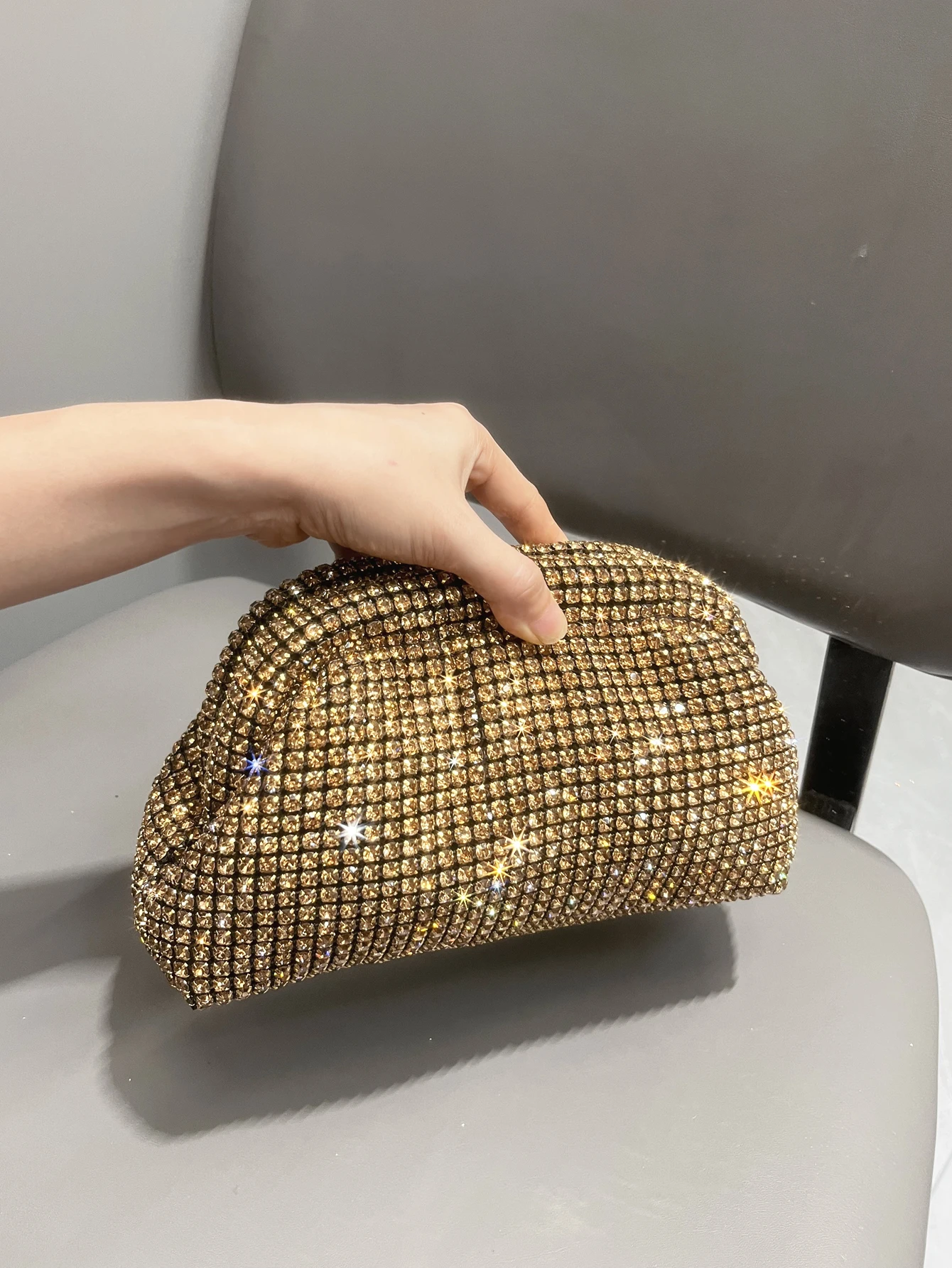 Luxury Designer Rhinestones Clutch Purse Bag for women handle bag Shoulder Bag Purse evening bag banquet bag