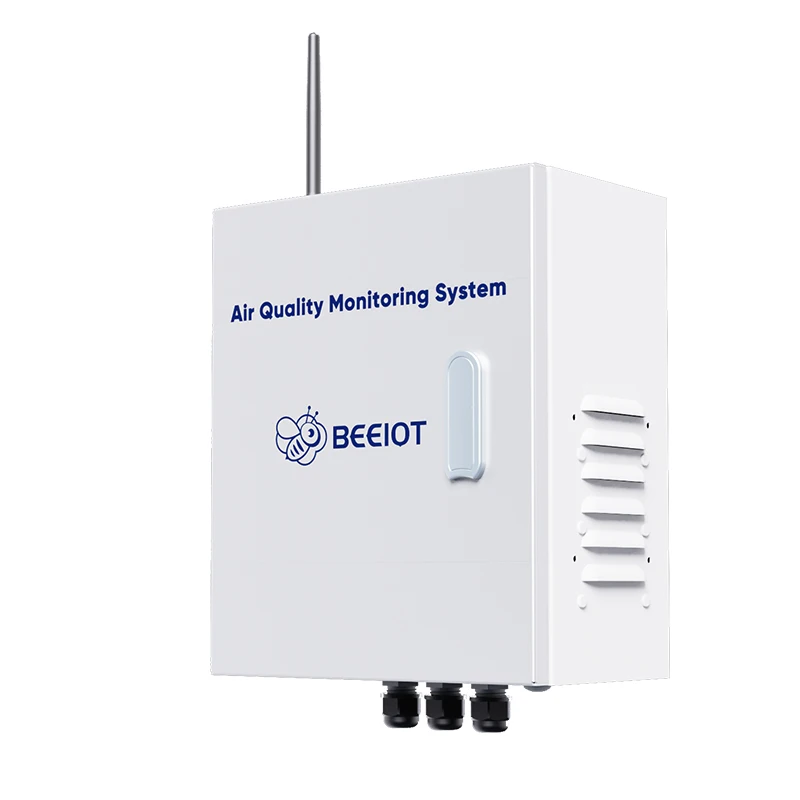 Industrial Outdoor Air Quality Monitor PM2.5 PM10 CO NO2 SO2 O3 H2S TVOC Dust Gas Analyzer Sensor for Weather Station