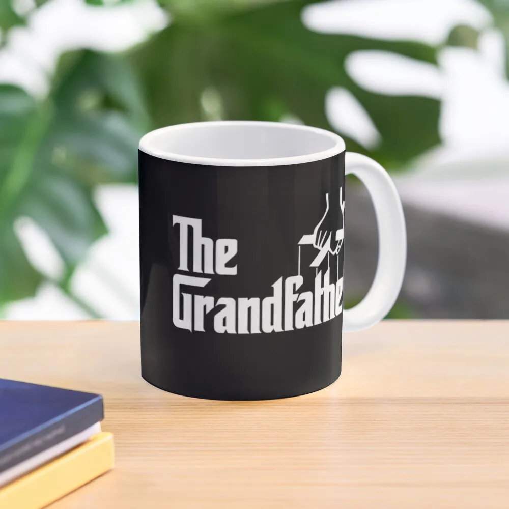 The Grandfather Classic  Mug Photo Image Gifts Coffee Printed Handle Round Drinkware Cup Design Picture Simple Tea