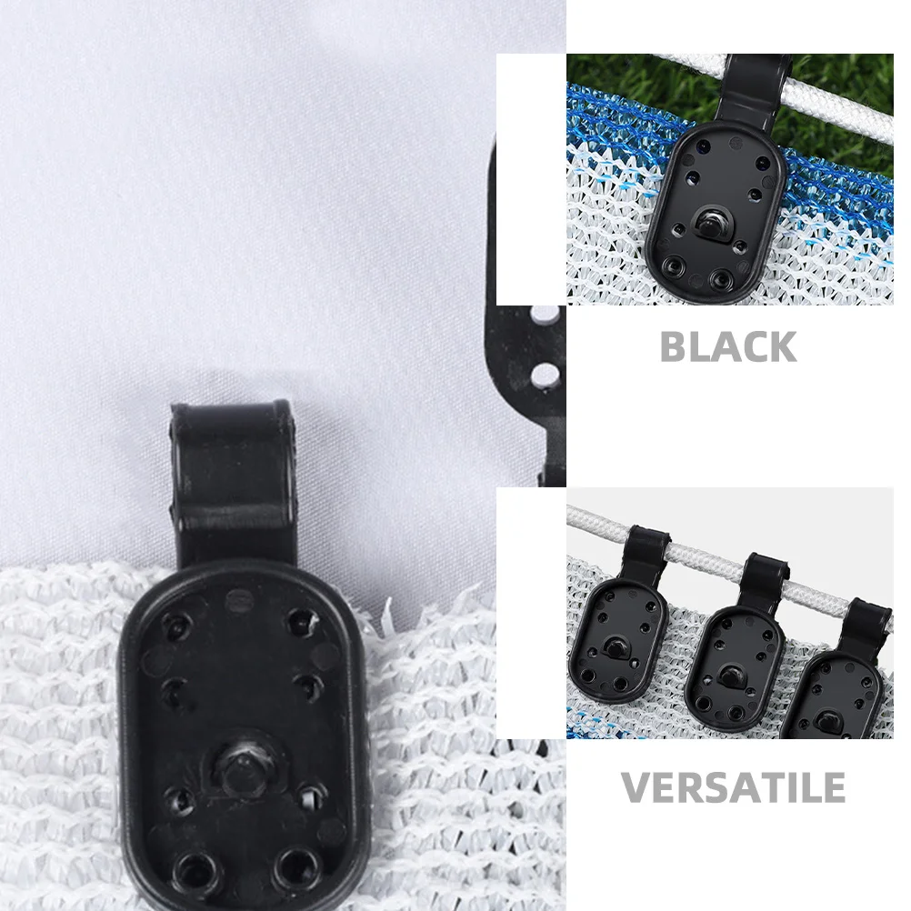 

50Pcs Sunshade Clips Heavy Duty Plastic Reusable for Garden Nets Greenhouse Film Clip Mesh Buckle Shade Cloth Heavy Duty Clips