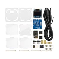 DIY Digital Clock Kit ESP8266 Smart Weather Station for Home Cafes Apartment