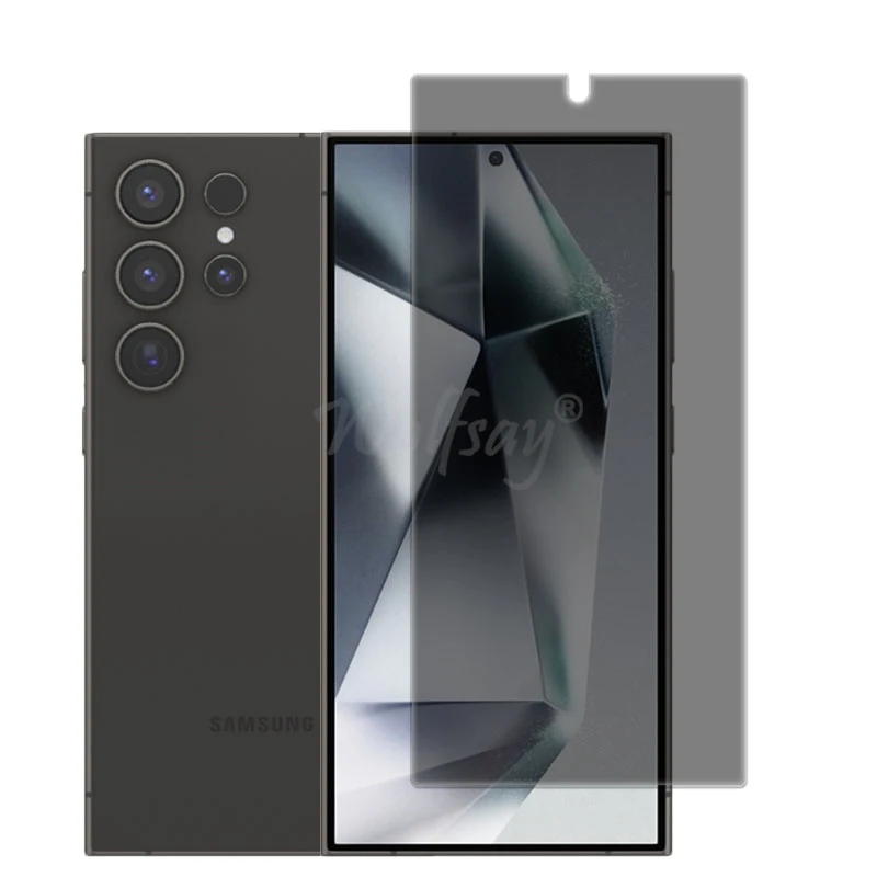 Anti Spy Screen Protector For Samsung Galaxy S25 Ultra Glass Samsung S25 Ultra Glass Privacy Peep Film S25 Ultra Tempered Glass