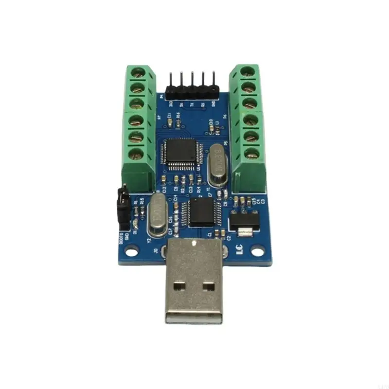 A3PD STM32 10 Channel Analog Digital Conversion Module with STM32F103C6T6 Chip and USB UART Communication