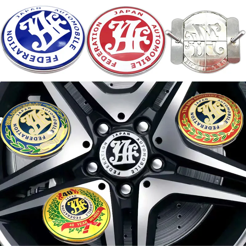 

Универсальные детали JDM, аксессуары, Japan автомобильная федерация, передняя решетка радиатора, гриль, значок, эмблема, логотип, украшение автомобиля