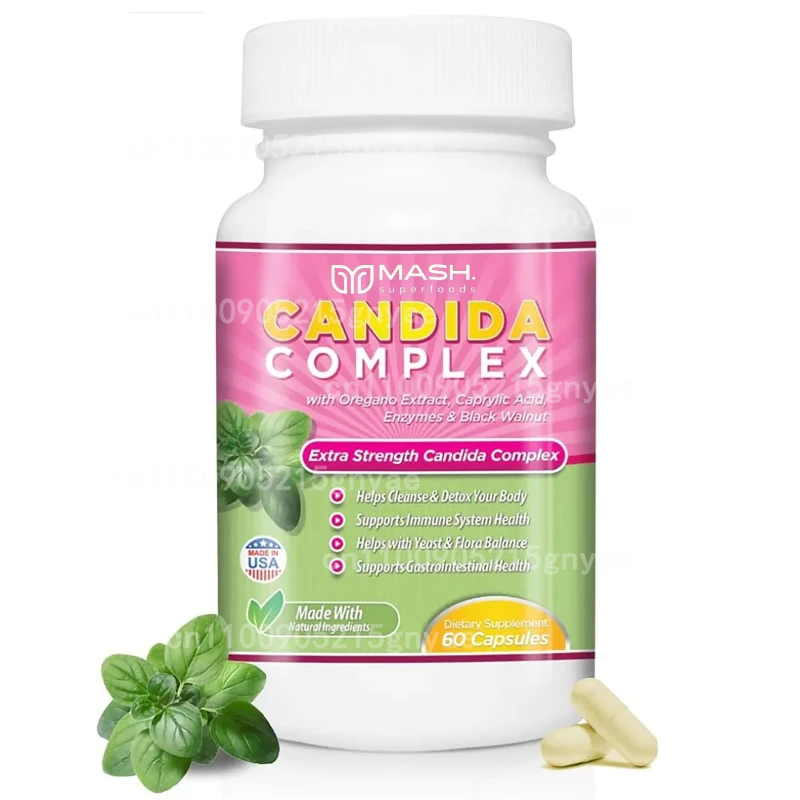 Candida Cleanse - Antioxidant, Gut Health, Improves Digestion, Relieves Bloating, Cleanses and Detoxifies