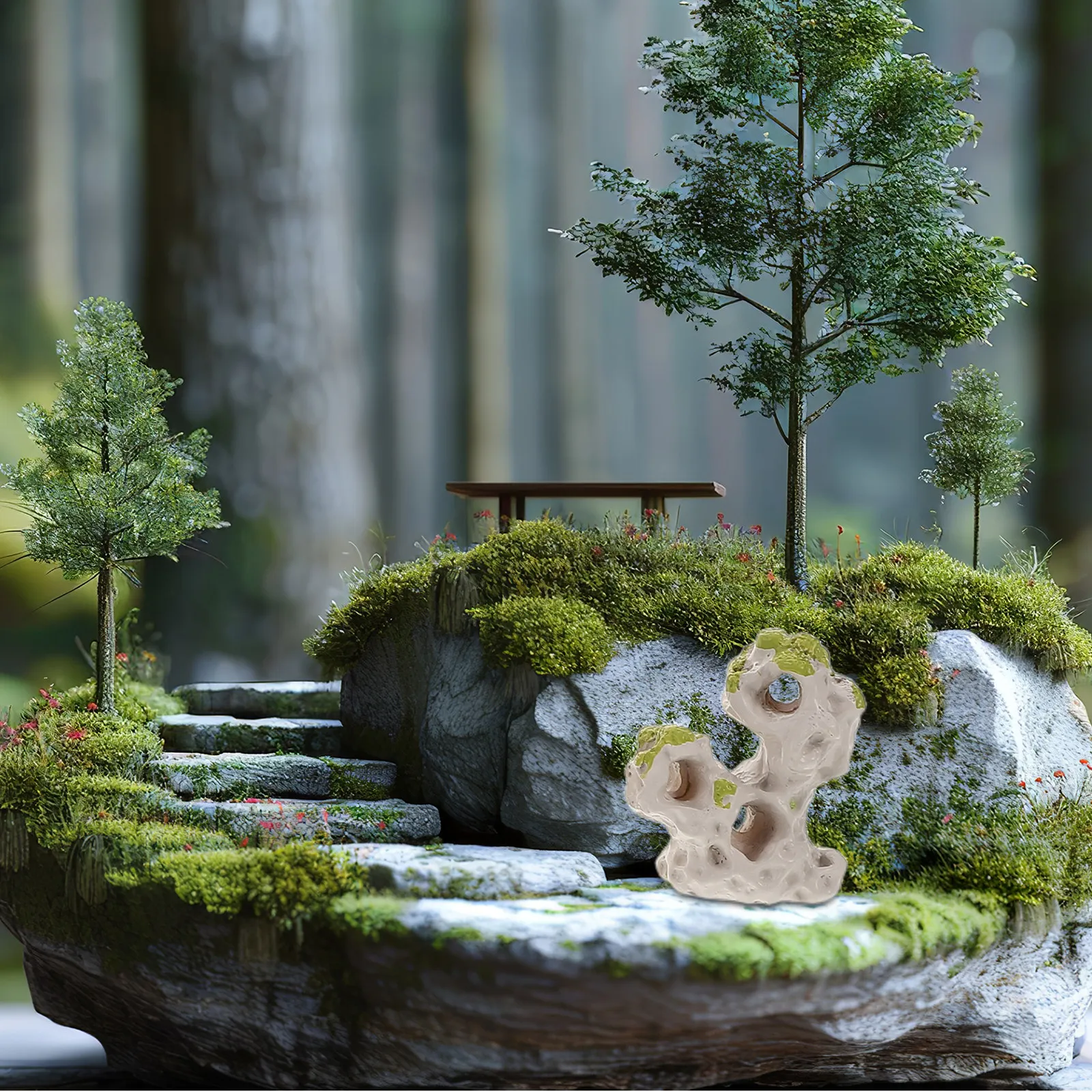 18 Pezzi Mini Decorazioni per  - Landscape Bonsai Garden recensione e prezzo